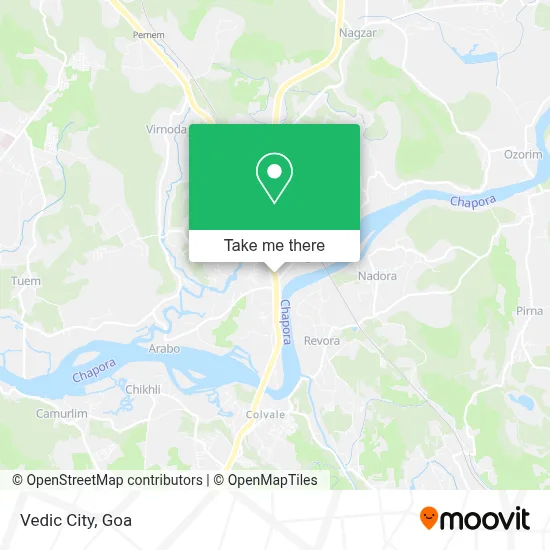 Vedic City map