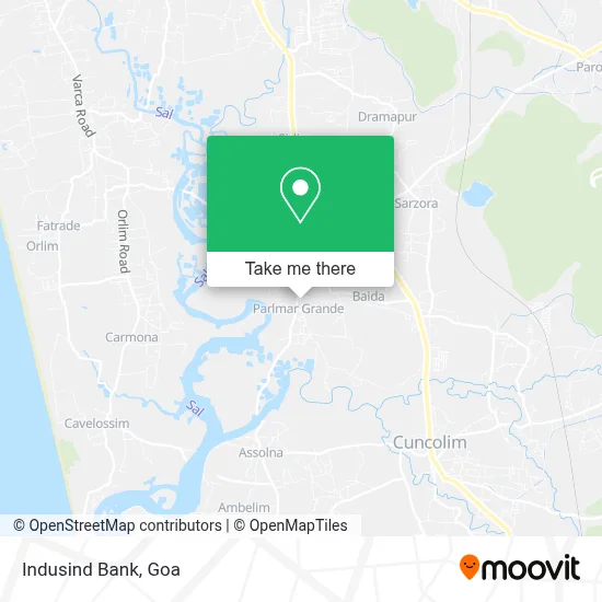 Indusind Bank map