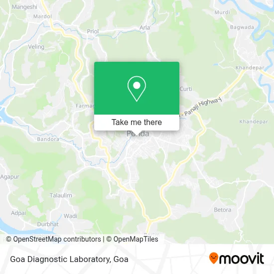 Goa Diagnostic Laboratory map