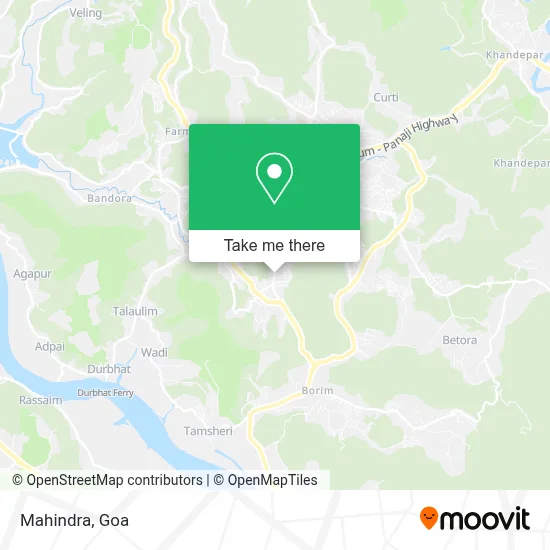 Mahindra map