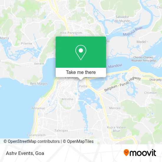 Ashv Events map