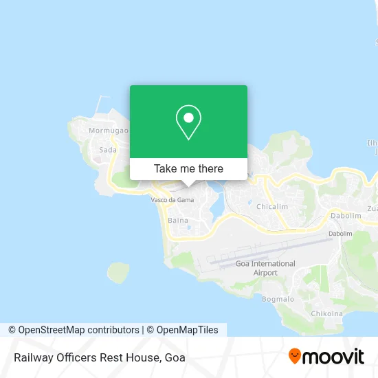 Railway Officers Rest House map