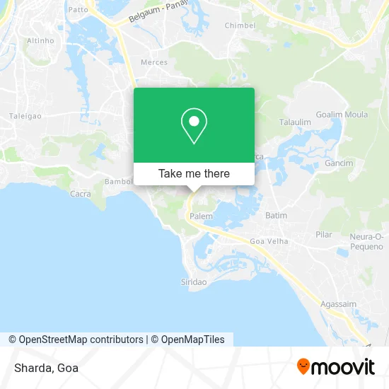 Sharda map