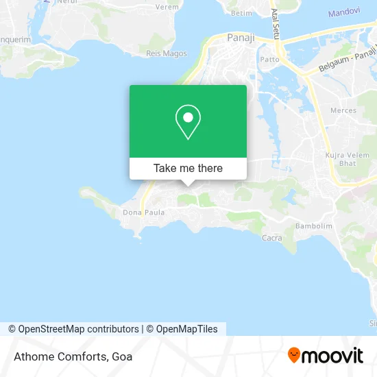 Athome Comforts map