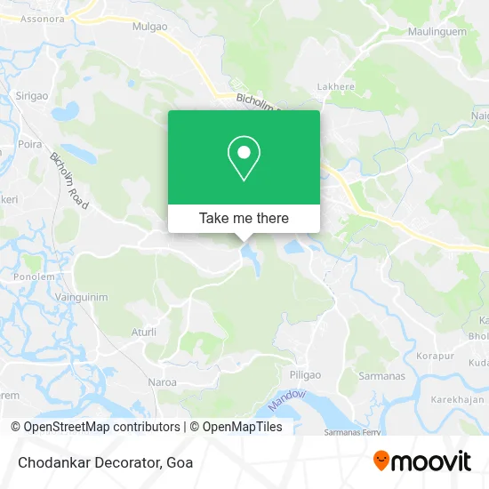 Chodankar Decorator map