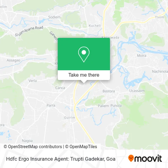 Hdfc Ergo Insurance Agent: Trupti Gadekar map