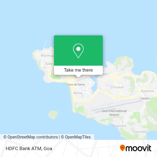 Hdfc Bank Atm map