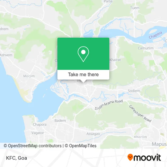 Kfc map
