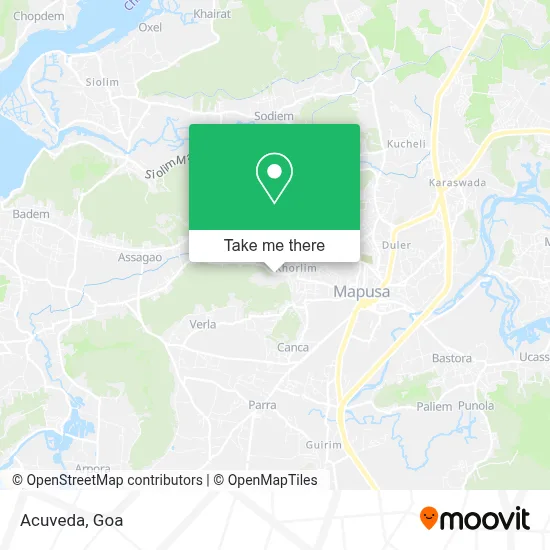Acuveda map