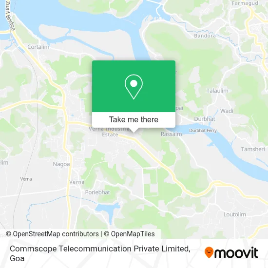 Commscope Telecommunication Private Limited map