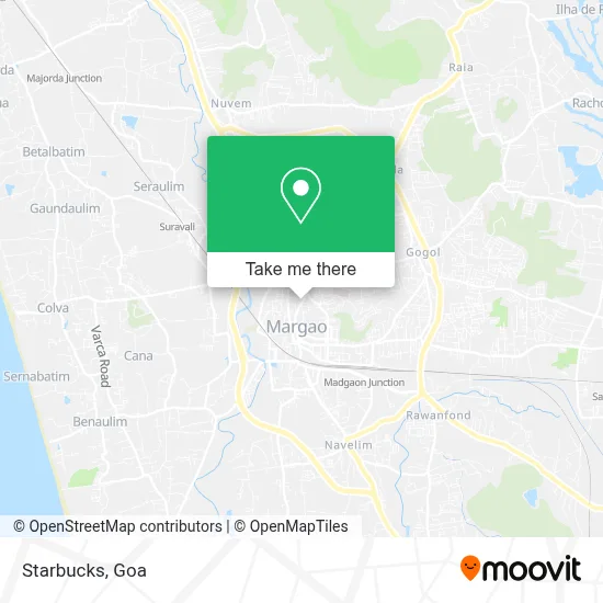 Starbucks map