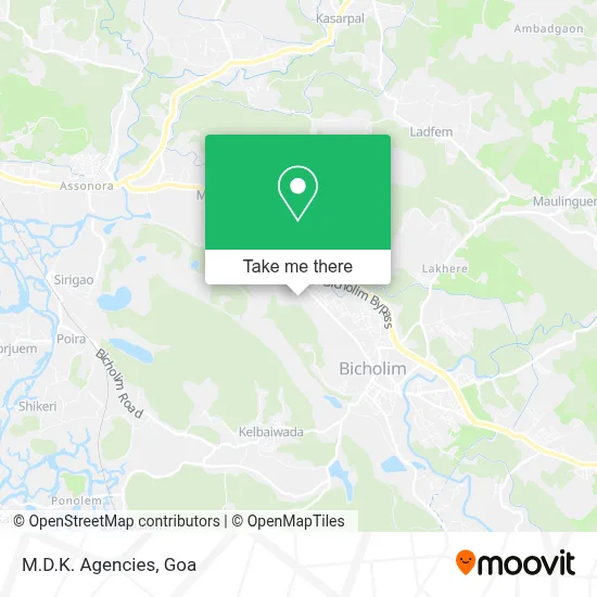 M.D.K. Agencies map