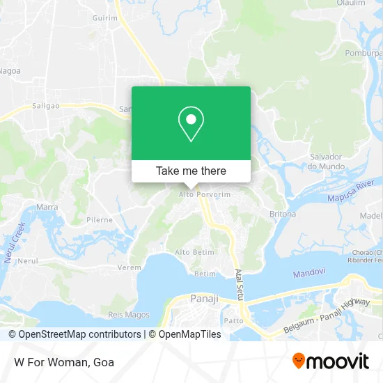 W For Woman map