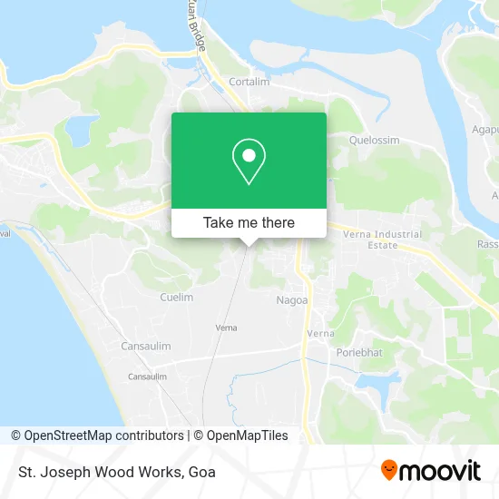 St. Joseph Wood Works map