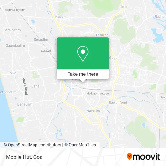 Mobile Hut map