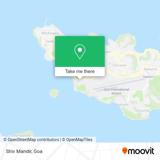 Shiv Mandir map