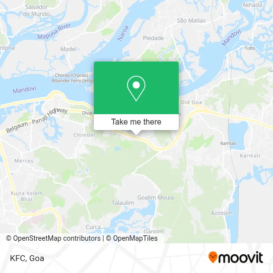 Kfc map