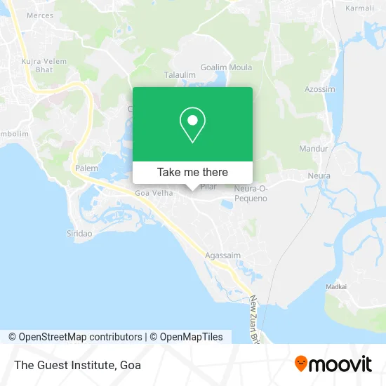 The Guest Institute map