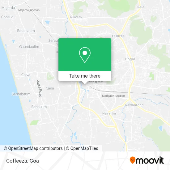 Coffeeza map