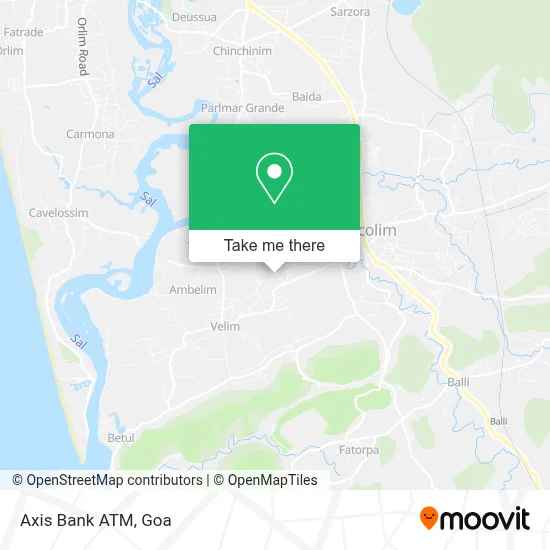 Axis Bank Atm map