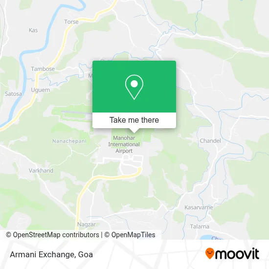 Armani Exchange map