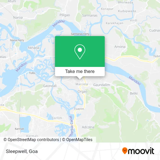 Sleepwell map