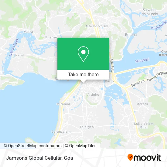 Jamsons Global Cellular map