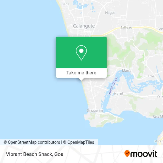 Vibrant Beach Shack map