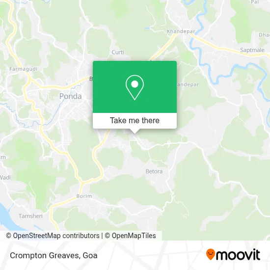 Crompton Greaves map