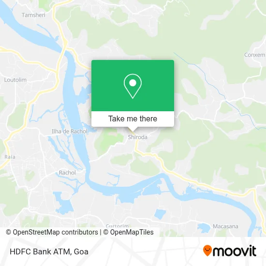 Hdfc Bank Atm map