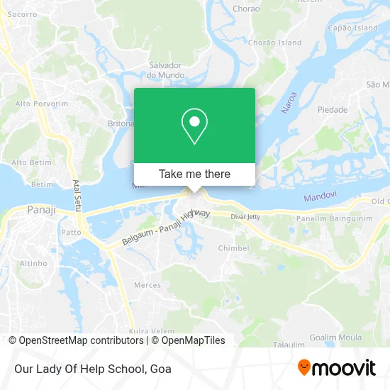 Our Lady Of Help School map
