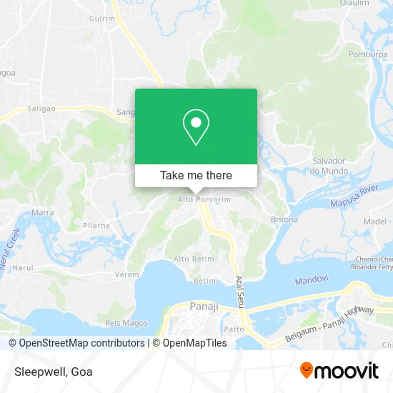 Sleepwell map