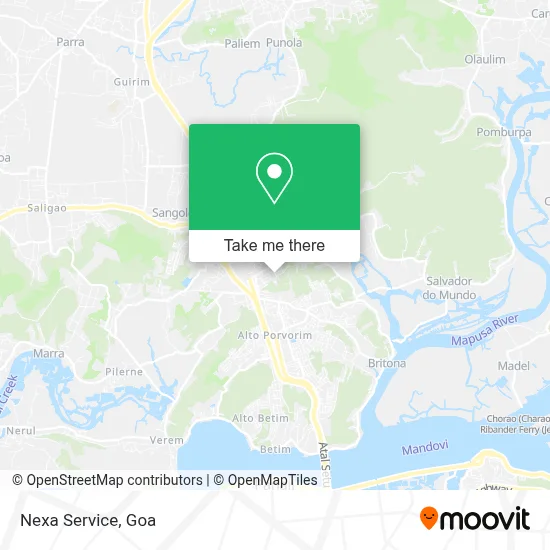 Nexa Service map