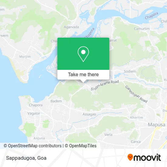 Sappadugoa map