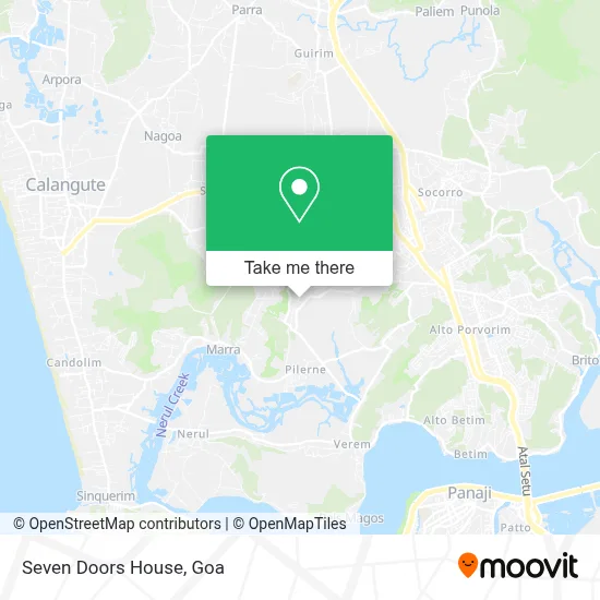 Seven Doors House map