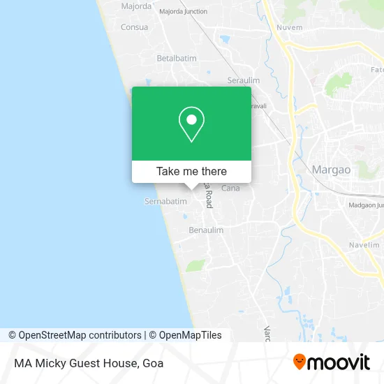 MA Micky Guest House map
