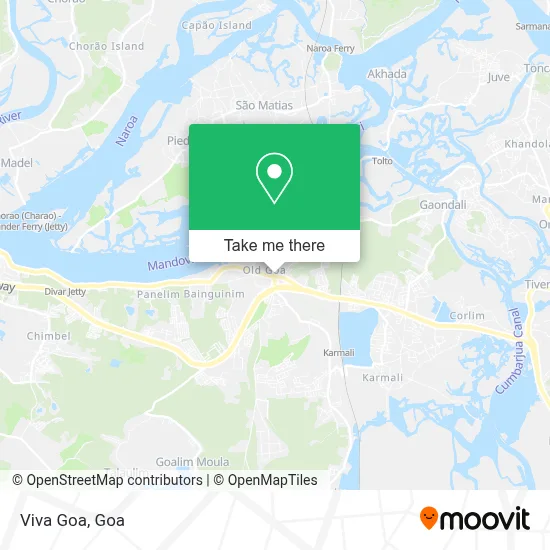 Viva Goa map