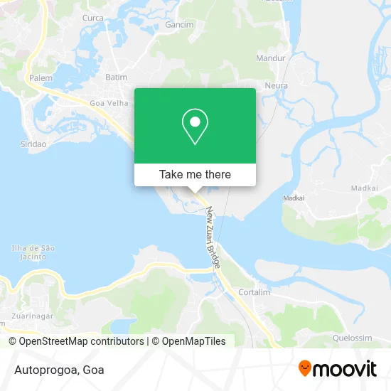 Autoprogoa map