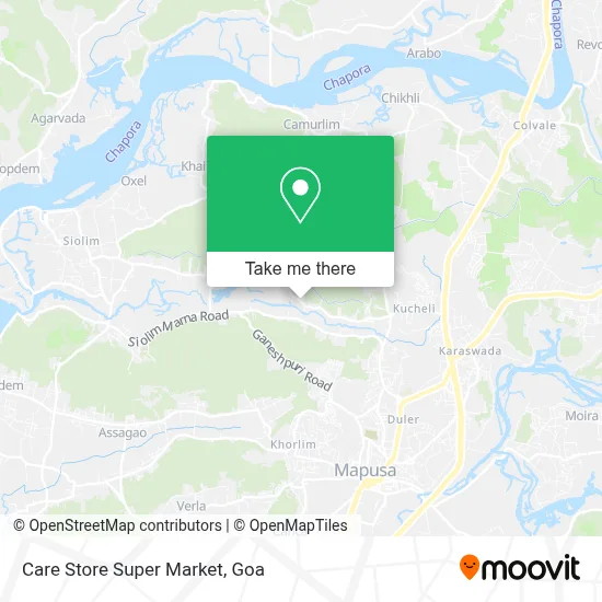 Care Store Super Market map