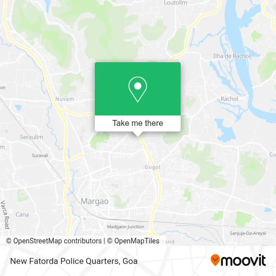 New Fatorda Police Quarters map