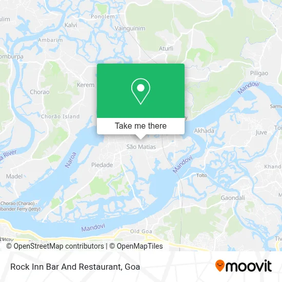 Rock Inn Bar And Restaurant map