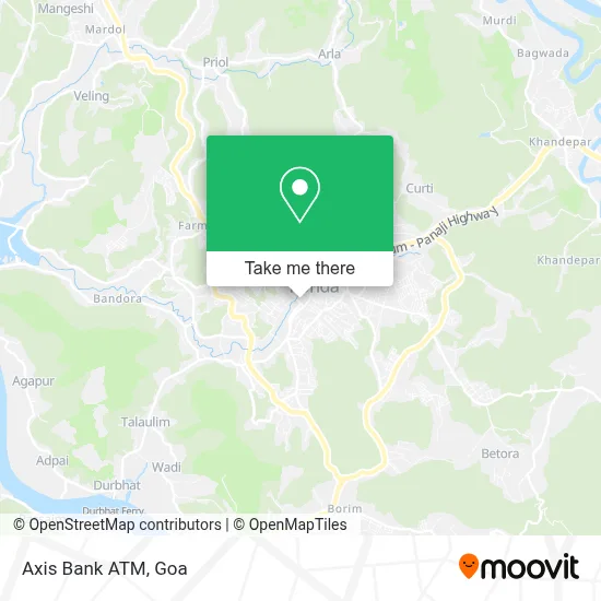 Axis Bank Atm map