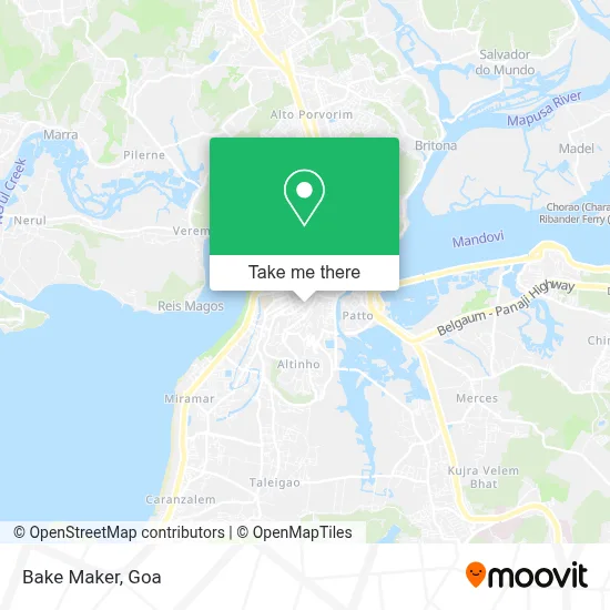 Bake Maker map