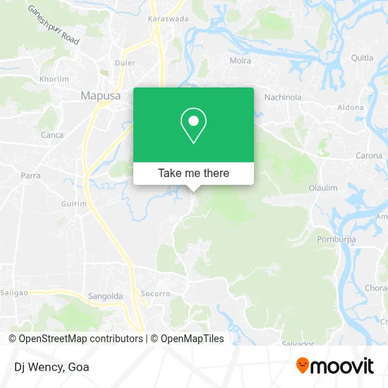 Dj Wency map