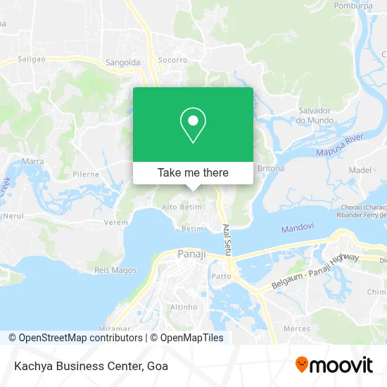 Kachya Business Center map