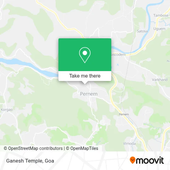 Ganesh Temple map