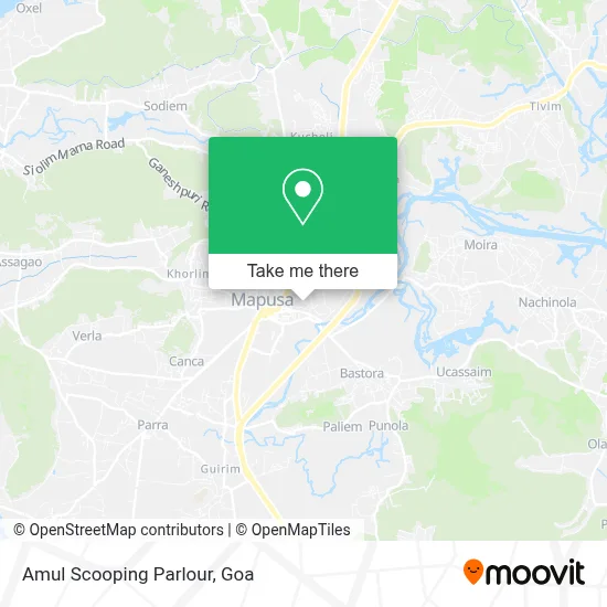 Amul Scooping Parlour map