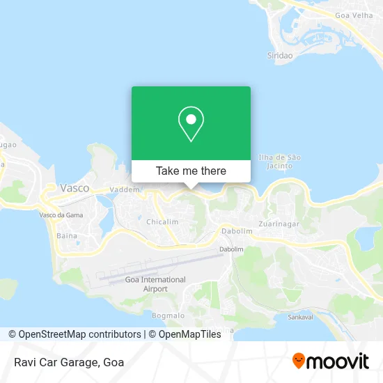Ravi Car Garage map