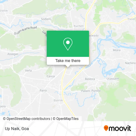 Up Naik map