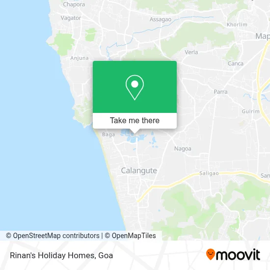 Rinan's Holiday Homes map